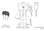 CSTLS-G,進口晶振,壓電晶體